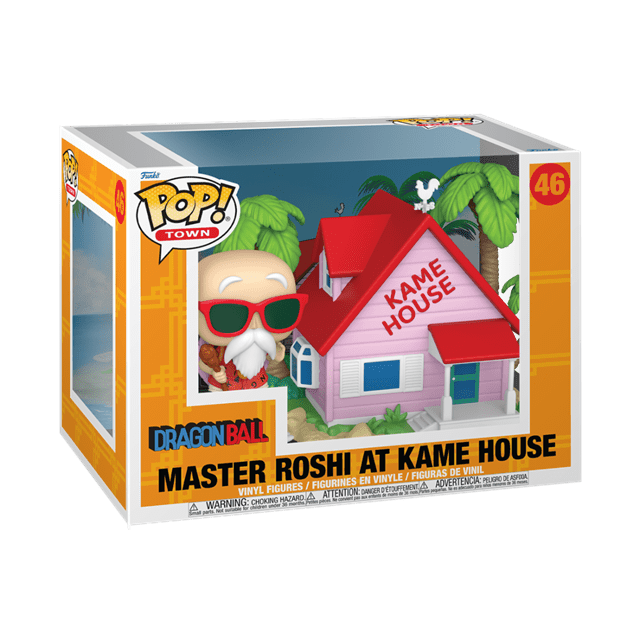 Master Roshi At Kame House 46 Dragon Ball Funko Pop Vinyl Town - 2