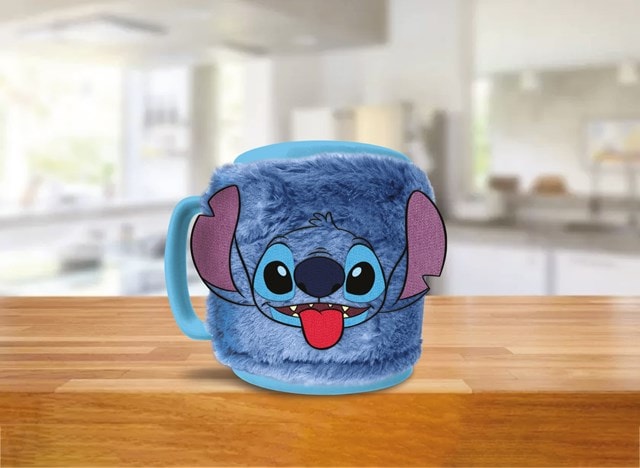 Stitch Face Lilo & Stitch Fuzzy Mug - 5