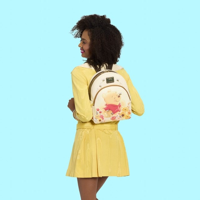 Winnie The Pooh Bees & Flowers Loungefly Mini Backpack - 5