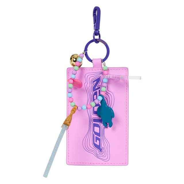 K-Pop Demon Hunters Huntrix Loungefly Mini Backpack With Photocard Holder Bag Charm - 6