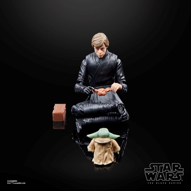 Luke Skywalker & Grogu Hasbro Star Wars The Black Series The Book of Boba Fett Action Figures - 4