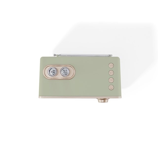 Crosley Milton Mint FM Radio & Bluetooth Speaker - 8