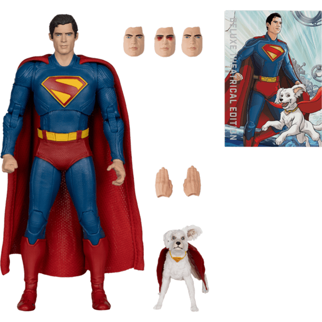 Superman With Krypto The Superdog Superman 2025 McFarlane Figurine - 5