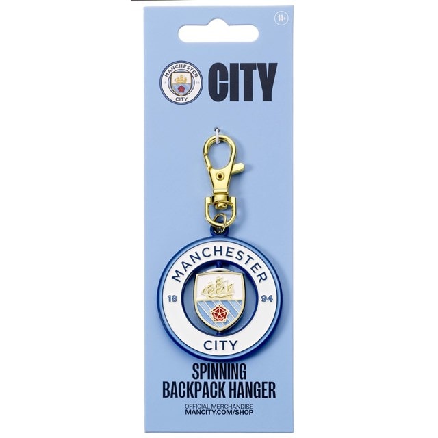 Manchester City FC Logo Keyring - 2