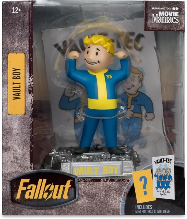 Vault Boy Version 1 Fallout McFarlane Movie Maniacs Figurine - 3