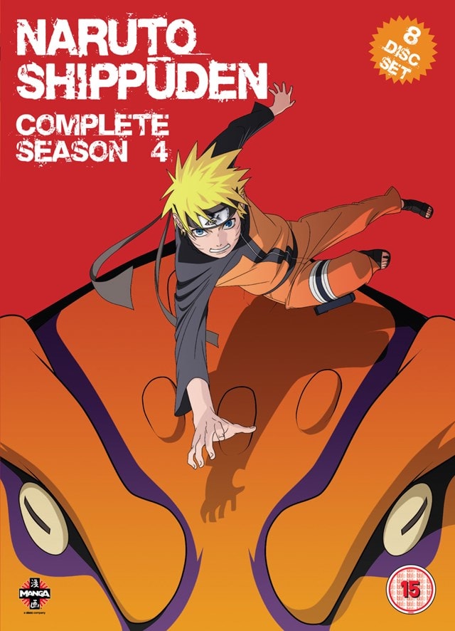 Naruto - Shippuden: Complete Series 4 | DVD Box Set | Free shipping over  £20 | HMV Store