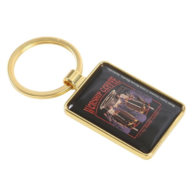 Worship Coffee Steven Rhodes Keyring - 3