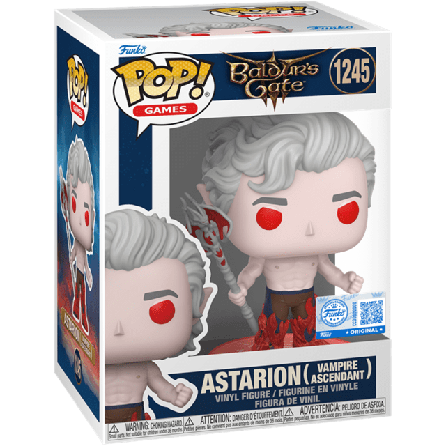 Astarion Vampire Ascendant 1245 Baldur's Gate 3 Limited Edition Funko Pop Vinyl - 2