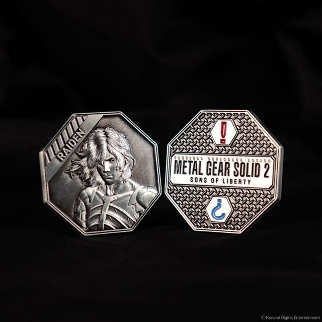 Metal Gear Solid 2 Raiden Coin - 7