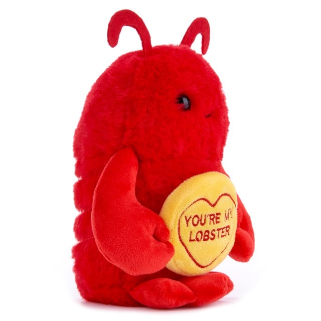 You're My Lobster 7'' Love Hearts Soft Toy Plush - 3