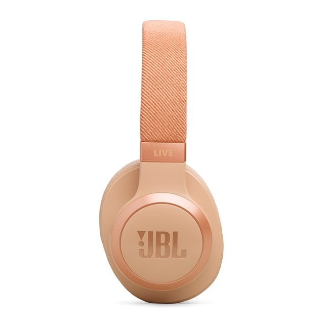 JBL Live 770NC Sandstone Active Noise Cancelling Bluetooth Headphones - 10