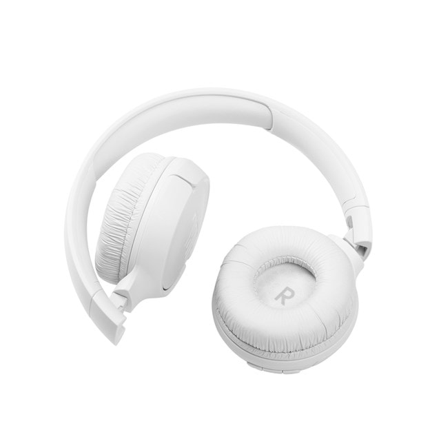 JBL T510BT White Bluetooth Headphones - 3