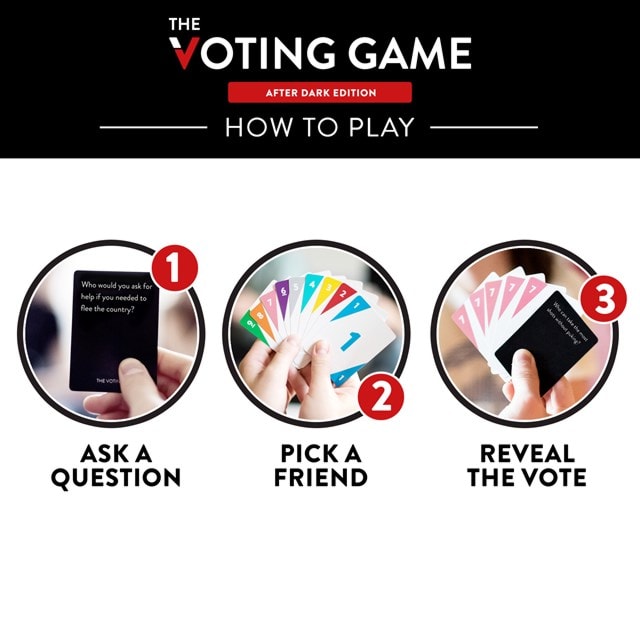 The Voting Game After Dark Card Game - 3