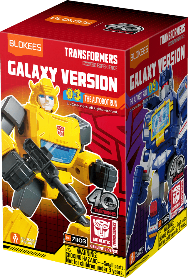Autobot Run Galaxy Version 03 Transformers Blokees Figure Single Box Assortment - 1