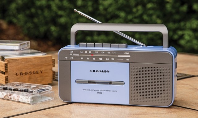 Lecteur de radio-cassette old school - Crosley