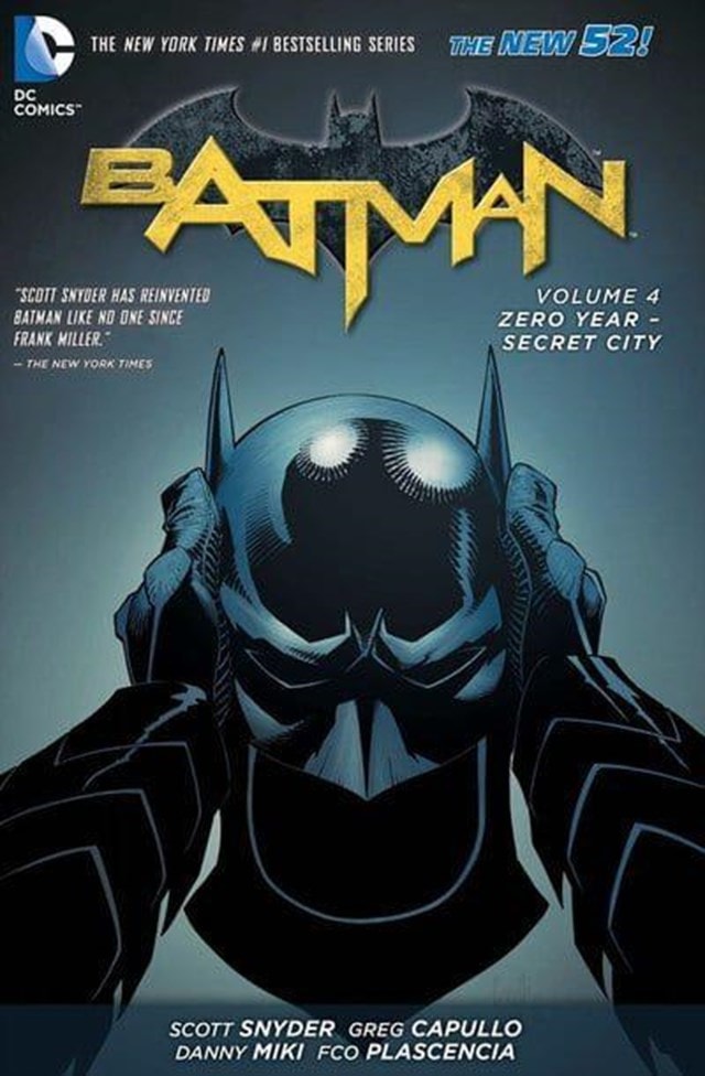 batman vol 4 zero year secret city