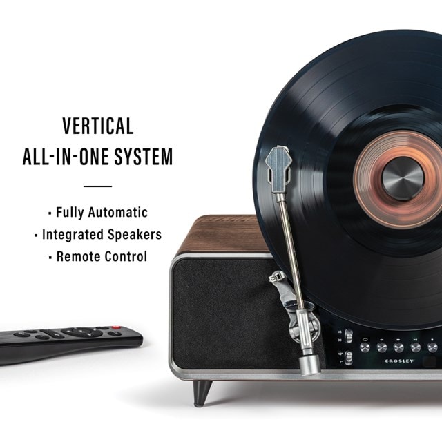Crosley Beck Walnut Fully Automatic Vertical Turntable - 2