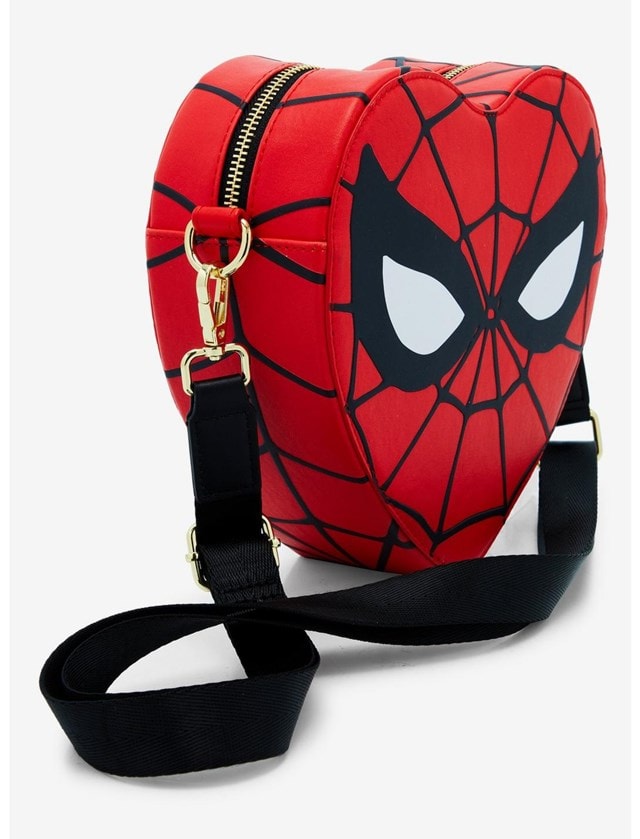 Spider-Man Red Heart Cosplay Handbag Loungefly hmv Exclusive - 3