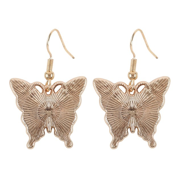 Flaming Butterfly Earrings - 2
