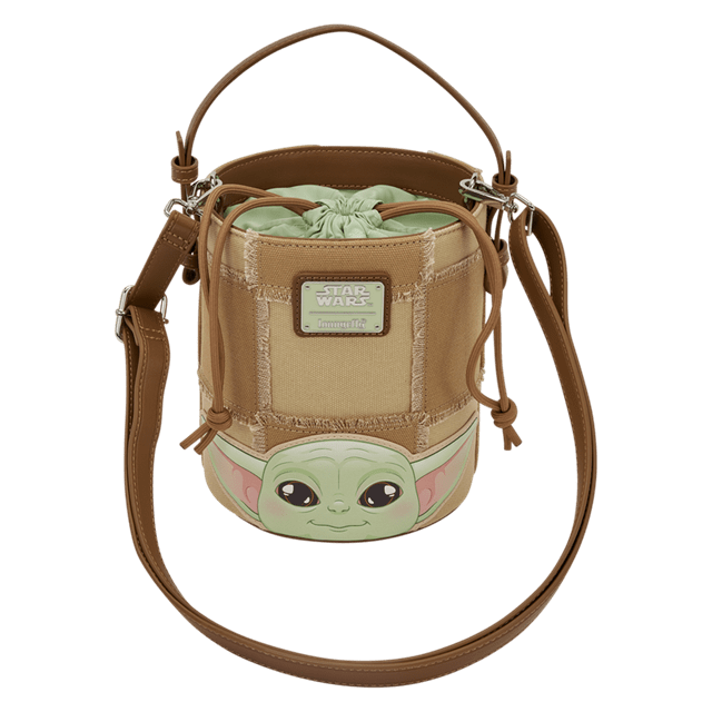 Grogu & Anzellan Star Wars Mandalorian Loungefly Crossbody Bag - 4