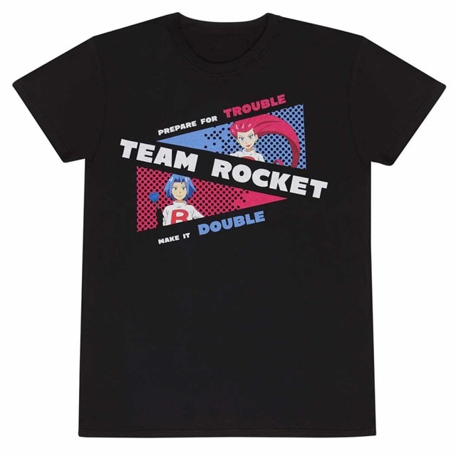 Team Rocket Black Pokemon Tee (Small) - 1