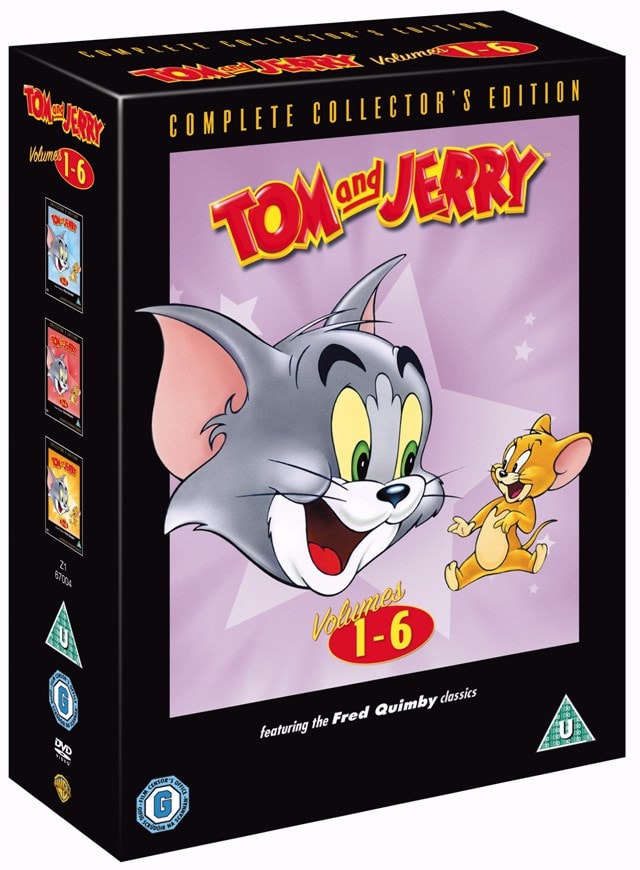 Tom and Jerry: Classic Collection - Volumes 1-6 | DVD Box Set | Free  shipping over £20 | HMV Store