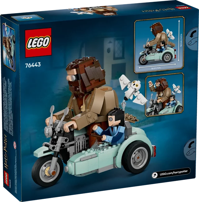 Hagrid & Harry's Motorcycle Ride Harry Potter LEGO - 7