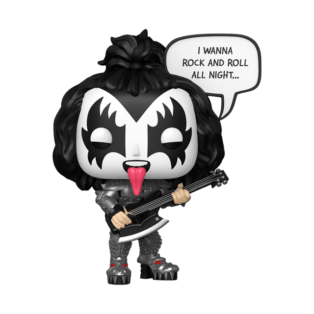 The Demon Rock And Roll All Night 471 KISS Funko Pop Vinyl Sayings ...