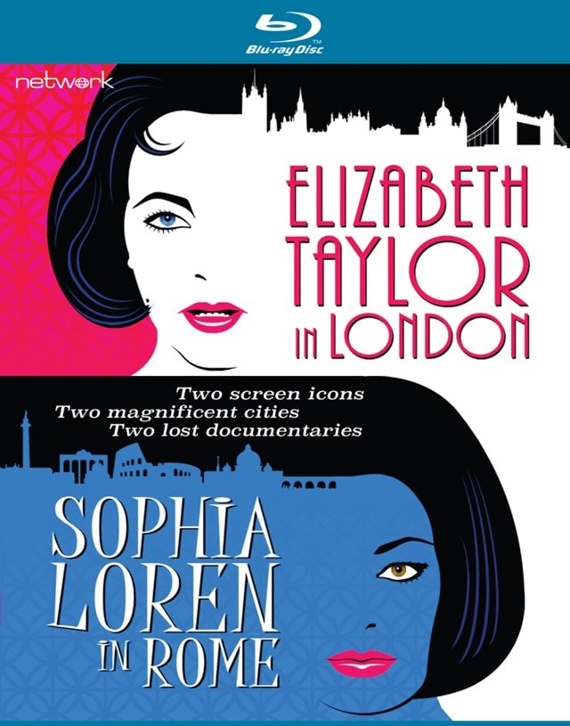 Elizabeth Taylor in London/Sophia Loren in Rome - 1