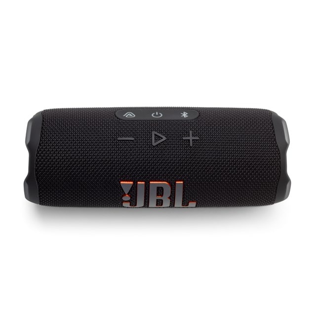 JBL Flip 7 Black Bluetooth Speaker - 6