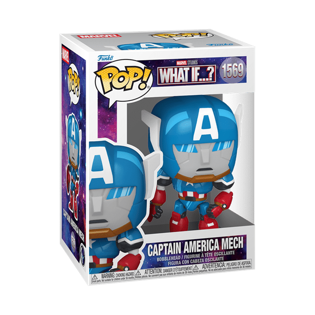 Captain America Mech 1569 What If…? Funko Pop Vinyl - 2
