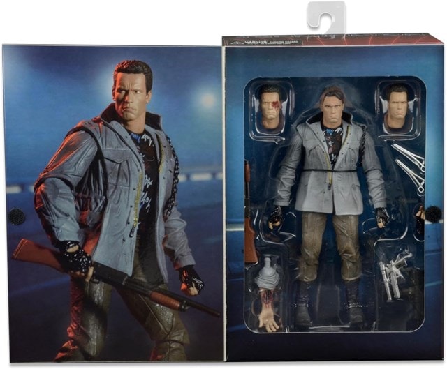 T-800 Tech Noir Cyborg The Terminator NECA Ultimate Action Figure - 3