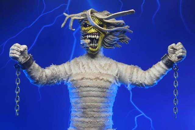 Iron Maiden Mummy Eddie Re-Release Neca Clothed Figure - 8