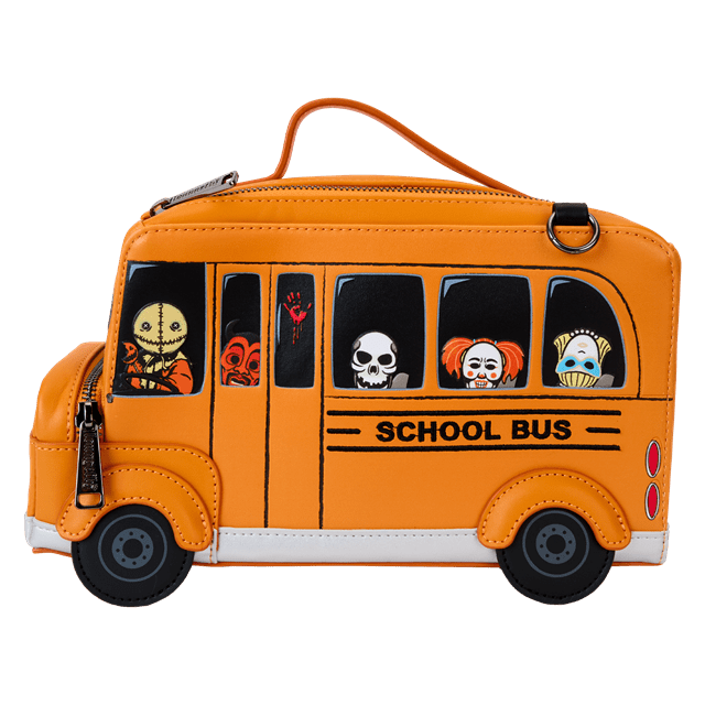 School Bus Trick R Treat Loungefly Crossbody Bag - 5