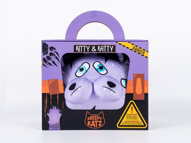 Katty & Kitty Travel Crate Kreepy Katz Plush - 2