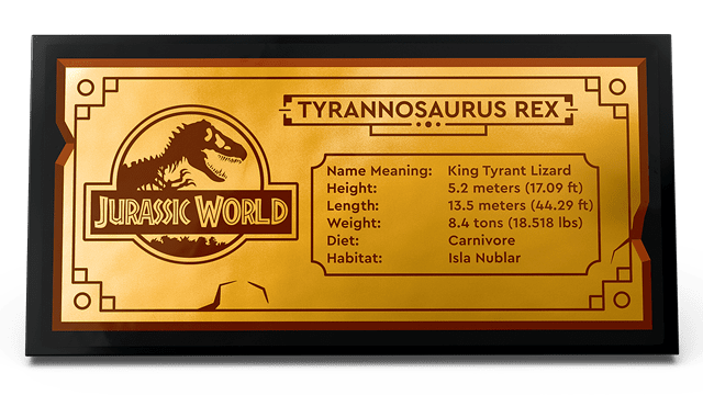 Dinosaur Fossils T Rex Skull LEGO - 3