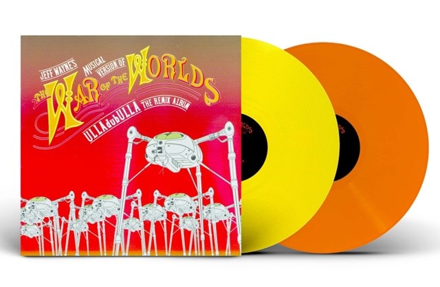 Jeff Wayne's Musical Version Of The War Of The Worlds: ULLAdubULLA - Yellow & Orange Vinyl (National - 1