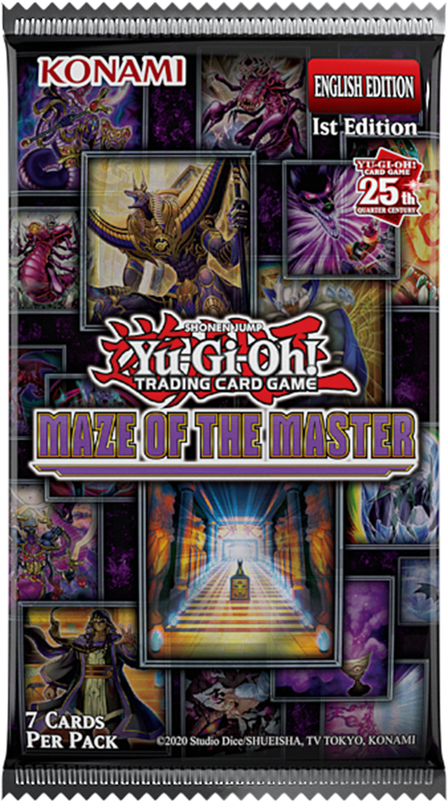 Maze Of The Master Booster Pack Yu-Gi-Oh! Trading Cards Assortment - 4