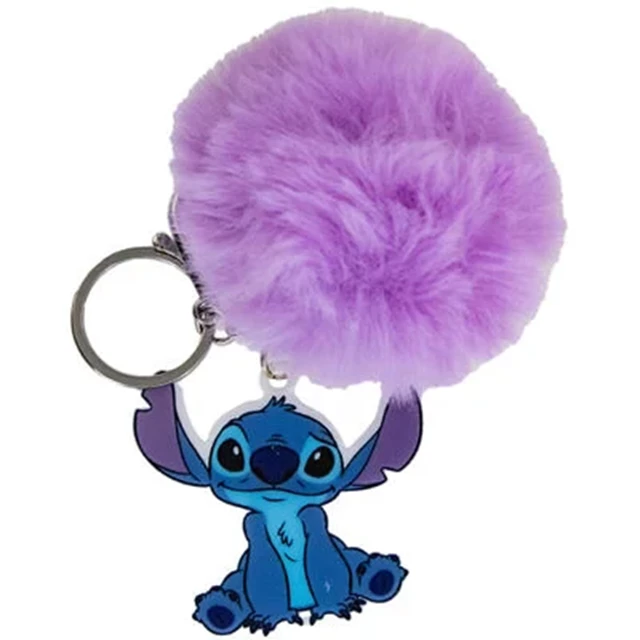 Stitch Lilo & Stitch Pom Pom Keyring Assortment - 3