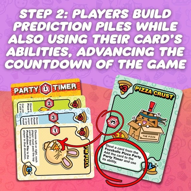 Pizza Thief Fuzzballs Card Game - 4