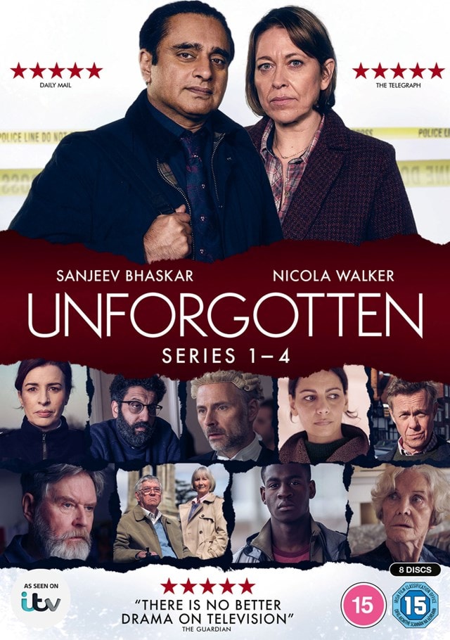 Unforgotten: Series 1-4 | DVD Box Set | Free shipping over £20 | HMV Store