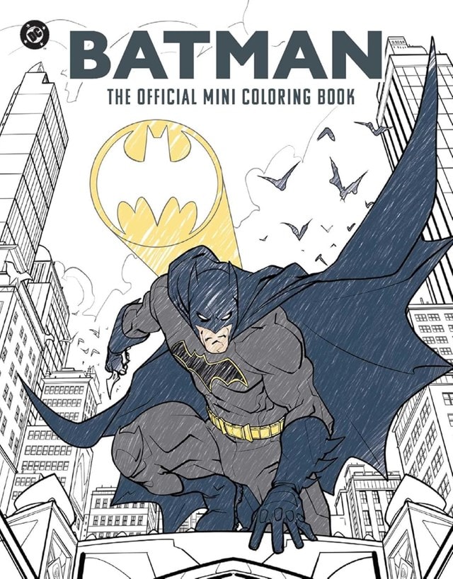 Batman Official Mini Colouring Book And Pencils Set - 2