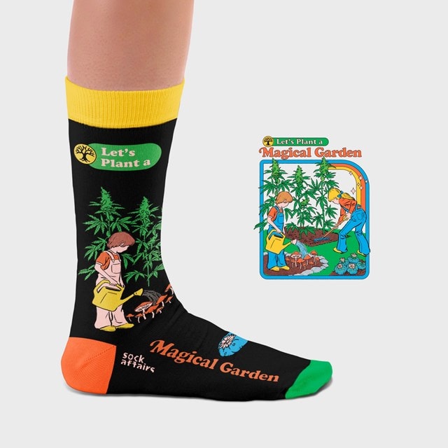 Magical Garden Steven Rhodes Socks (Large) - 2