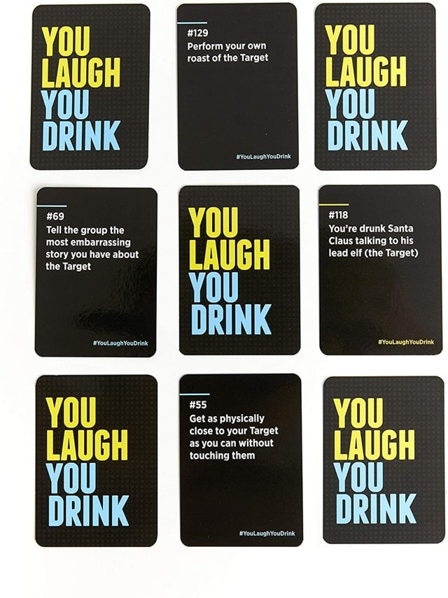 You Laugh You Drink Card Game - 2