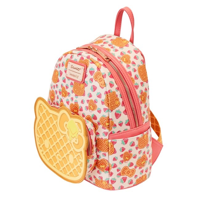 Sanrio Hello Kitty Breakfast Waffle Mini Loungefly Backpack - 3