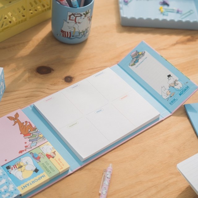 Moomins Weekly Planner With Sticky Notes - 3