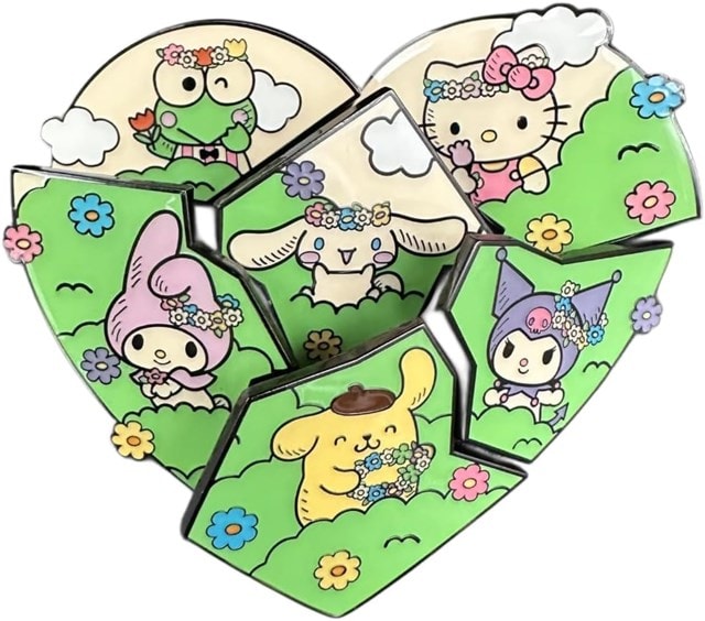 Sanrio Hello Kitty And Friends Flower Crown Puzzle Loungefly Blind Box Pins - 2