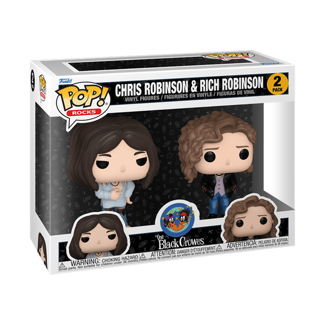 Chris Robinson And Rich Robinson Black Crowes Funko Pop Vinyl 2 Pack - 2