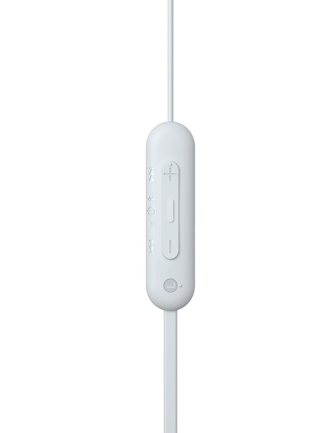 Sony WI-C100 White Bluetooth Earphones - 3