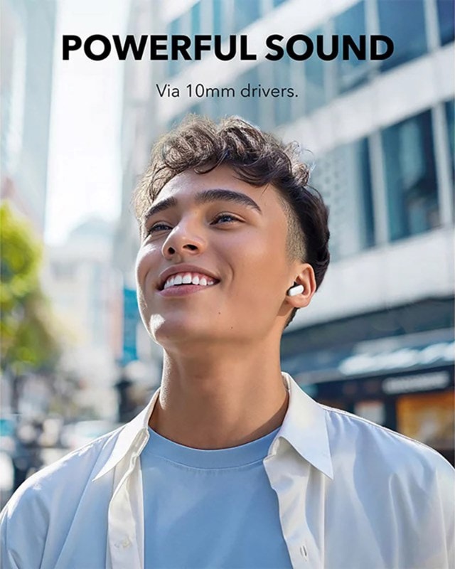 Anker Soundcore R50i White Noise Cancelling True Wireless Bluetooth Earphones - 4